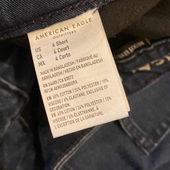 American Eagle blue denim super hi rise Jegging next level stretch . - Picture 13 of 13